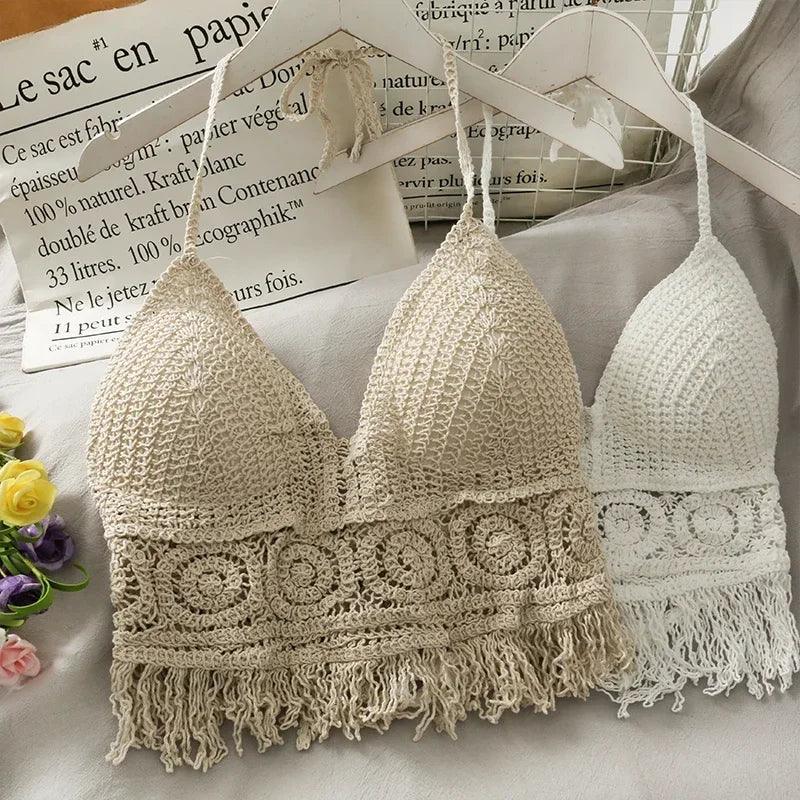 Top Crochê Boho