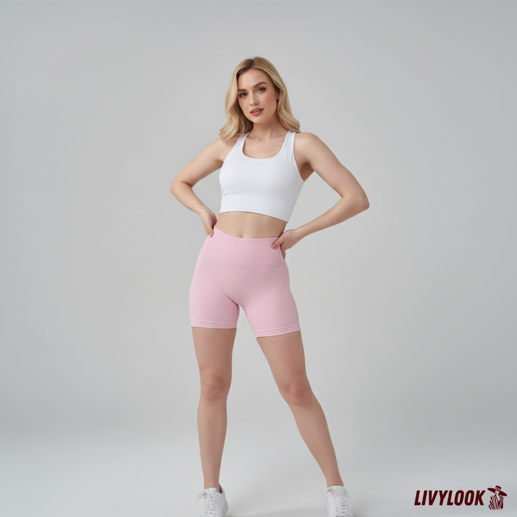Short Legging Cintura Alta