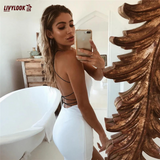 Vestido Curto Justo com Alças Finas