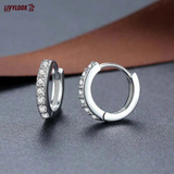 Argola Luxo com Zircônias