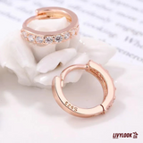Argola Luxo com Zircônias