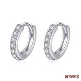 Argola Luxo com Zircônias