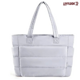 Bolsa Tote Acolchoada Rosa