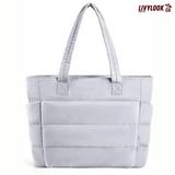 Bolsa Tote Acolchoada Rosa