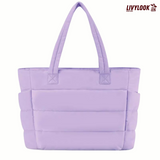 Bolsa Tote Acolchoada Rosa